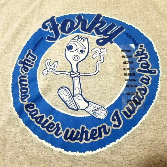 Toy Story Forky Unisex T shirt Graphic - Picture 3 of 3